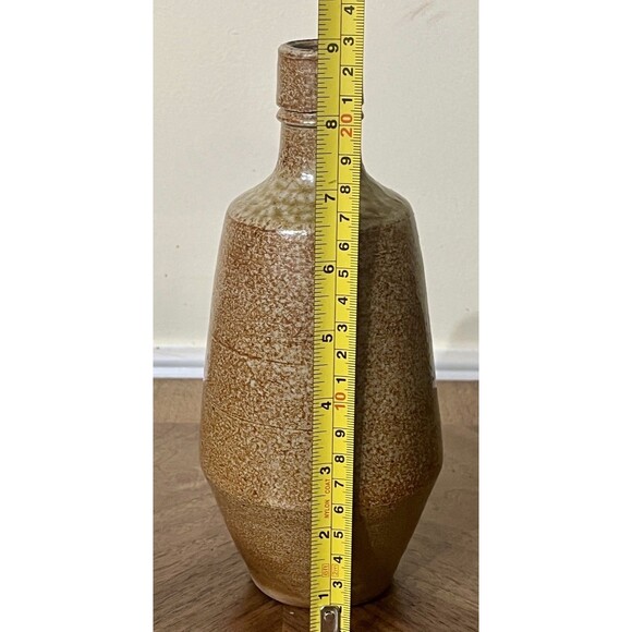 Vintage Salt Glazed Stoneware Bottle Campos Filhos Aveiro Portugal Pottery - Picture 8 of 9